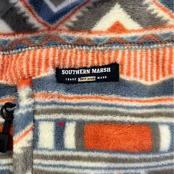 Southern Marsh Multicolor Fleece Pullover - Picture 3 of 4